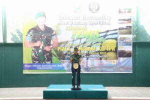 Pangdam Tanjungpura Tutup Kejuaraan Tenis Lapangan Se-Kalimantan Barat