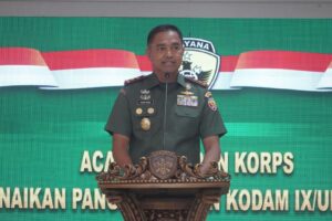 Pangdam IX/Udayana : Pangkat dan Jabatan Merupakan Suatu Amanah Yang Harus Dipertanggungjawabkan