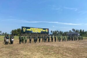 Danbrigif 9 Kostrad Pimpin Upacara Penutupan Latihan Bersama Keris Satria-14 Tahun 2023