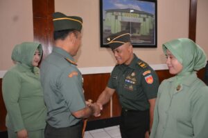 Laporan Korps Kenaikan Pangkat, Danrem : Kembangkan Terus Motivasi Untuk Berprestasi