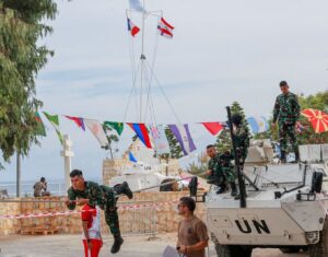 Kontingen Garuda Satgas FHQSU XXVI-01 Turut Serta Dalam Perlombaan France Race Daman