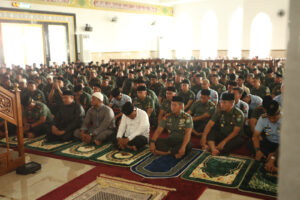 Kodam IM Gelar Doa Bersama HUT TNI Ke-78 dan Peringatan Maulid Nabi Muhammad SAW Tahun 1445 H/2023 M