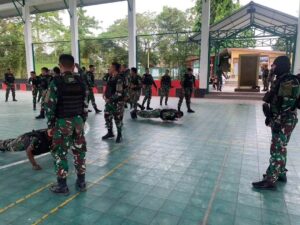 Danbrigif 20 Kostrad Latih Kemampuan Bela Diri Militer Para Prajurit Iyako Kostrad