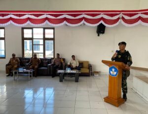 Sambut HUT TNI ke-78, Satgas Yonif 200/BN Gelar Lomba Cerdas Cermat Tingkat SD