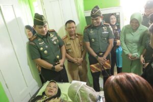 Kodim 0412/LU Bersama BKKBN dan Denkesyah Gelar Pelayanan KB Serentak