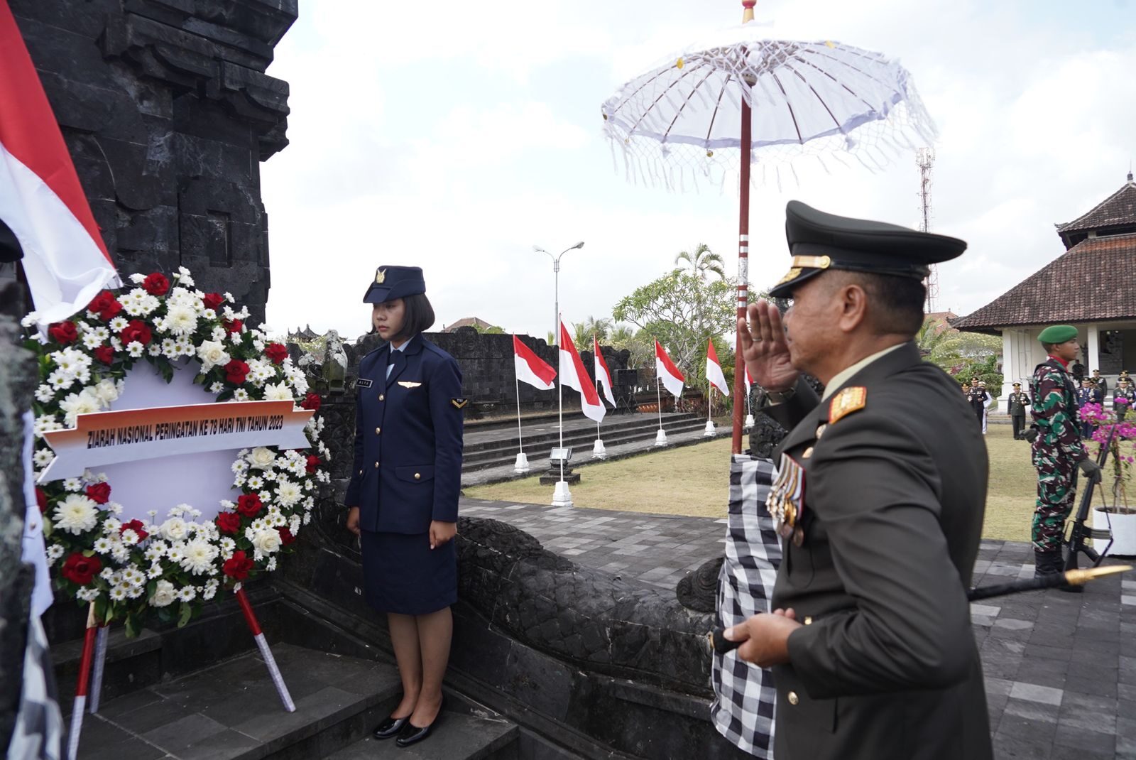 Pangdam Ix Udayana Pimpin Ziarah Nasional Di Tmp Pancaka Tirta Dalam