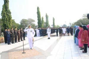 Kasdam XII/Tpr Ikuti Ziarah Nasional Peringatan HUT ke-78 TNI