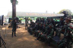 Yonif 502 Kostrad Laksanakan Latihan Tactical Combat Casualty Care (TCCC)