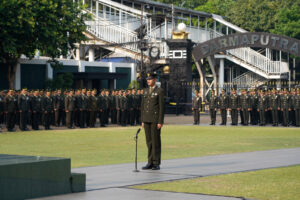 Kostrad Gelar Upacara Peringatan HUT Ke-78 TNI