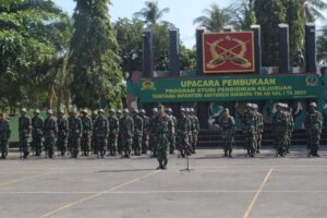 Danrindam IX/Udayana Buka Opsdik Prodi Dikjurtaif Abit Dikmata Gel I TNI AD TA 2023