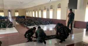 Prajurit Yonarmed 11 Kostrad Laksanakan Pelatihan Trauma Tempur