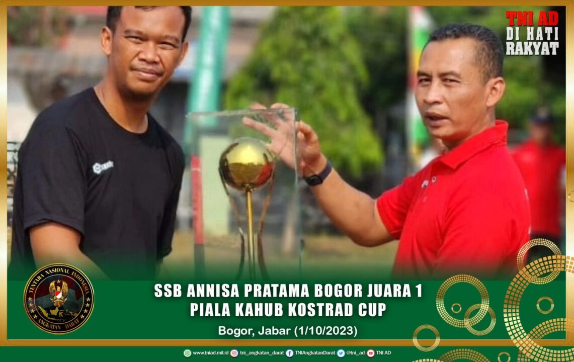 SSB Annisa Pratama Bogor Juara 1 Piala Kahub Kostrad Cup