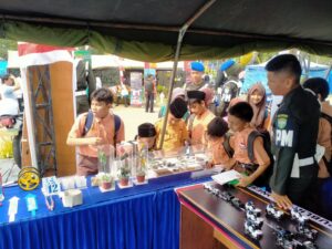 Meriahkan HUT Ke-78 TNI, Korem 011/Lilawangsa Gelar Pameran Alutsista