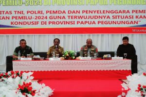Beri Paparan di Pertemuan Safari Pemilu, Pangdam Cenderawasih Tegaskan Ini