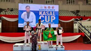 Galuh Taruna Taekwondo Club Yonif 321/GT Berhasil Torehkan Prestasi Pada Ajang Perlombaan Kejurnas Kasal CUP TNI-POLRI