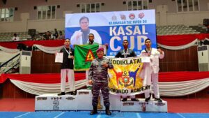 Galuh Taruna Taekwondo Club Yonif 321/GT Berhasil Torehkan Prestasi Pada Ajang Perlombaan Kejurnas Kasal CUP TNI-POLRI