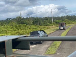 Jaga Stabilitas Keamanan di Kenyam Nduga, Satgas Yonif 411 Kostrad Gelar Patroli Gabungan