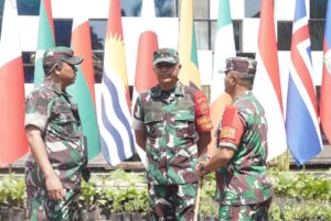 Pangdam Selaku Dansatgas Pamwil, Dampingi Panglima TNI Tinjau Kesiapan Venue KTT AIS