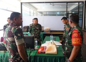 Pangdam Selaku Dansatgas Pamwil, Dampingi Panglima TNI Tinjau Kesiapan Venue KTT AIS