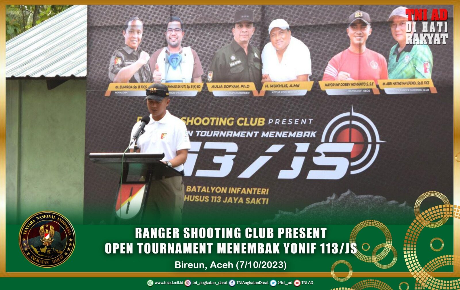 Ranger Shooting Club Present Open Tournament Menembak Yonif 113/JS