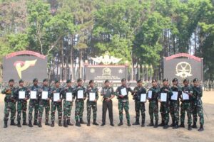 Prajurit Prestasi Kebanggaan Satuan, Danyonif 502 Kostrad Berikan Penghargaan