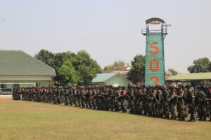 Pengecekan Perlengkapan Lattis Team Yonif 503 Kostrad