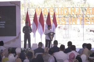 Pangdivif 3 Kostrad Menghadiri Ground Breaking Pembangunan Masjid Hj. Andi Nurhadi dan Peletakan Batu Pertama AAS International Hospital