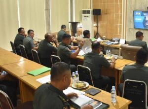 Pangdivif 1 Kostrad Terima Paparan Rencana Garis Besar (RGB) Latihan