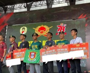 Pelari Divif 1 Kostrad Raih Prestasi pada Event "Infantery Run 10 K 1023"