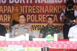 Perangi Narkoba, Pangdam IM Bersama Forkopimda Aceh Musnahkan Barang Bukti Narkotika