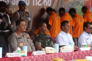 Perangi Narkoba, Pangdam IM Bersama Forkopimda Aceh Musnahkan Barang Bukti Narkotika