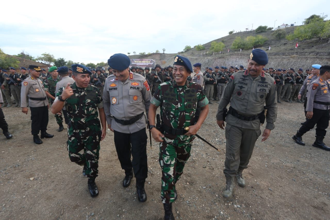 Pangdam Im Hadiri Upacara Penutupan Pembinaan Tradisi Bintara Remaja