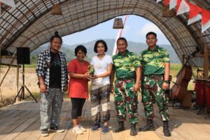 Parade Cinta Tanah Air Yonarmed 11 Kostrad Peringati HUT TNI Ke-78