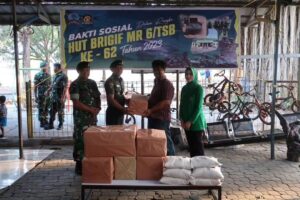 Sambut HUT Ke-62, Brigif 6 Kostrad Gelar Baksos Kesehatan