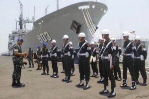 Denpom Divif 2 Kostrad Laksanakan Pemeriksaan Materiil Batalyon Armed 1 Kostrad Dalam Rangka Purna Tugas Pamrahwan Maluku