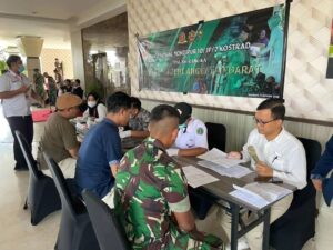 Sambut HUT Ke-78 Zeni AD, Prajurit Yonzipur 10 Kostrad Donor Darah