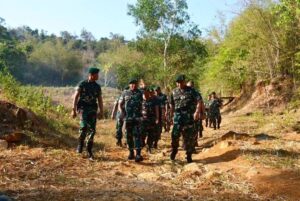 Kaskostrad Kunjungi Markas Brigif 3 Kostrad Untuk Bertatap Langsung Dengan Prajurit dan Keluarganya