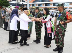 Pangdam Cenderawasih dan Forkopimda Antar Wapres RI Bertolak ke Jakarta