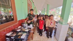 Kodim 0414/Belitung Laksanakan Program Dapur Sekolah di Belitung