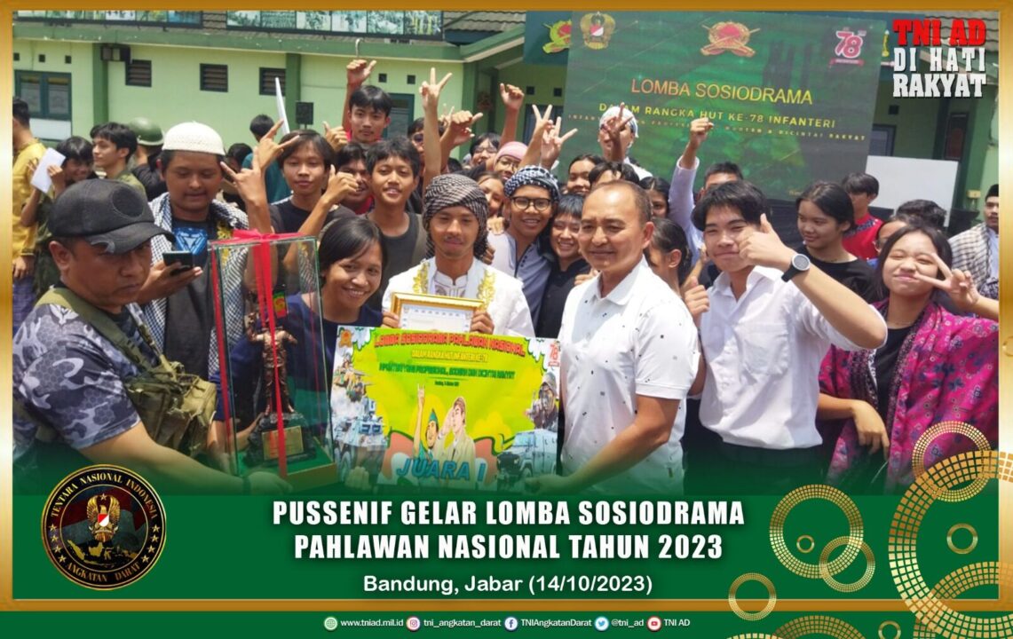 Pussenif Gelar Lomba Sosiodrama Pahlawan Nasional Tahun 2023