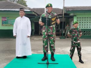 Dandim 1708/BN Sambut Kedatangan Anggota Dari Ibadah Umroh