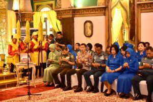 Pangdam I/BB Hadiri Penganugerahan Gelar Dato Panglima Laksmana Diraja Kepada Kasal