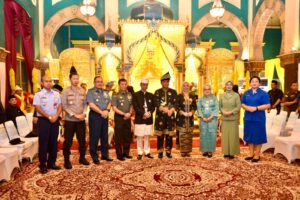 Pangdam I/BB Hadiri Penganugerahan Gelar Dato Panglima Laksmana Diraja Kepada Kasal
