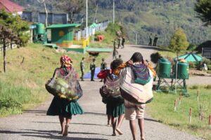 Borong Hasil Bumi (BOHAI) Program Unggulan Satgas Yonif 330, Favorit Mama Papua di Intan Jaya