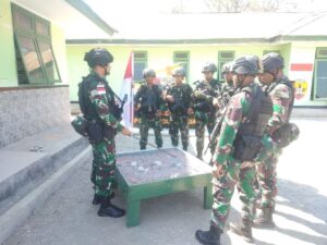 Jaga Keutuhan NKRI, Satgas Yonkav 6/Naga Karimata Gelar Patroli