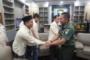 Kasdam IM Menerima Audiensi PW Pemuda Muhammadiyah Aceh