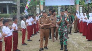 Kodim 0420/Sarko Adakan Dapur Masuk Sekolah di Merangin