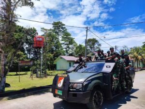 Waaster Panglima TNI Tinjau Program TNI Manunggal Air di Wilayah Timika dan Sekitarnya