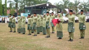 Dandim 0416/Bute Bersama Forkopimda Tebo Hadiri Upacara Hari Santri Nasional