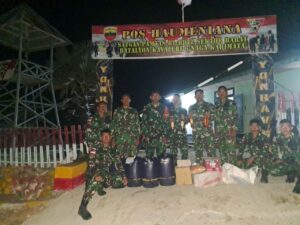 Satgas Pamtas Yonkav 6/NK Kembali Berhasil Gagalkan Penyelundupan Ilegal
